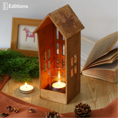 Cinnamon Cottage Candle Holder