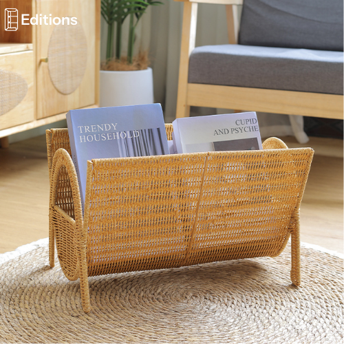 RattanArc Magazine Holder