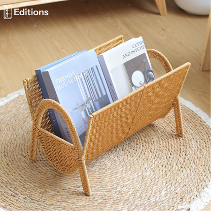 RattanArc Magazine Holder